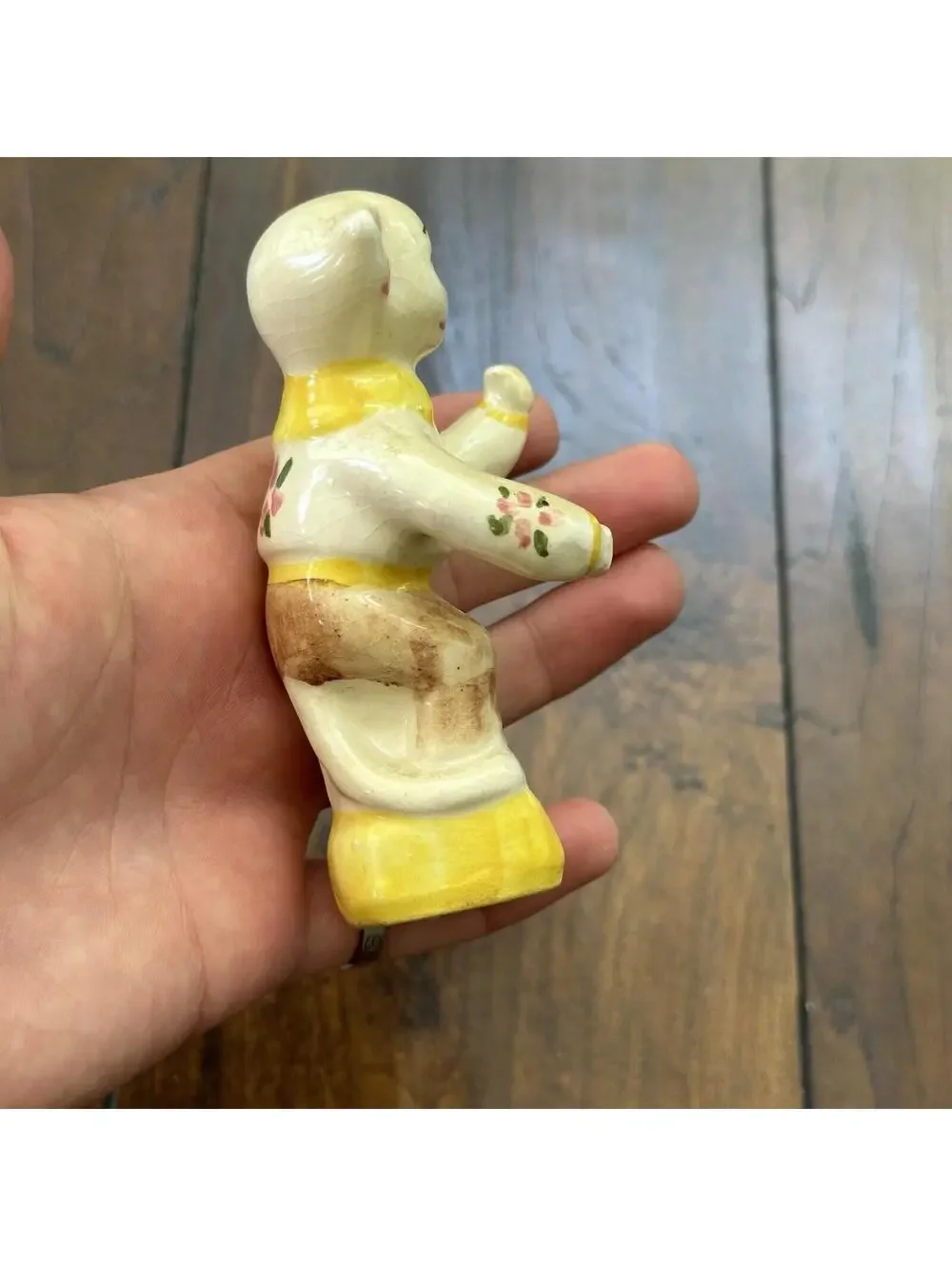 VTG Cat Salt And Pepper Shaker Anthropomorphic Japan Creepy Funny Cute SINGLE